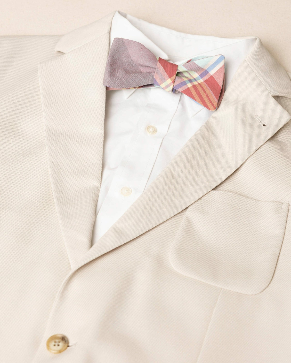 High Cotton Madras Bow Tie | Southern Tide Men