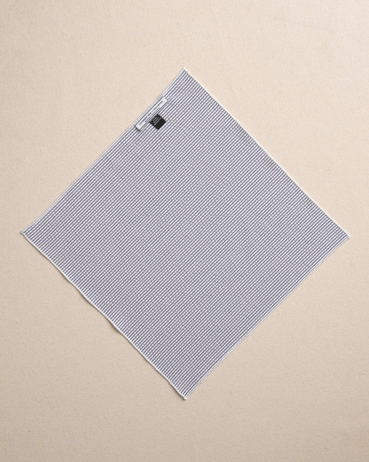 Blue and White Seersucker Pocket Square | Southern Tide Men