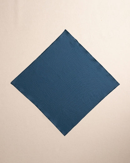 Nautical Blue Seersucker Pocket Square | Southern Tide Men