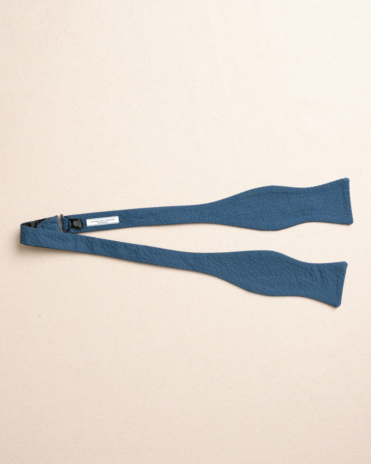High Cotton Nautical Blue Seersucker Bow Tie | Southern Tide Men
