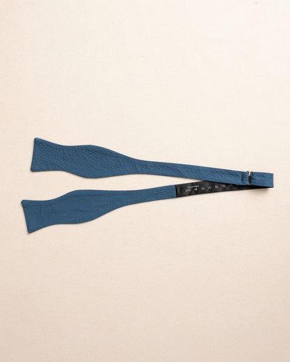 High Cotton Nautical Blue Seersucker Bow Tie | Southern Tide Men