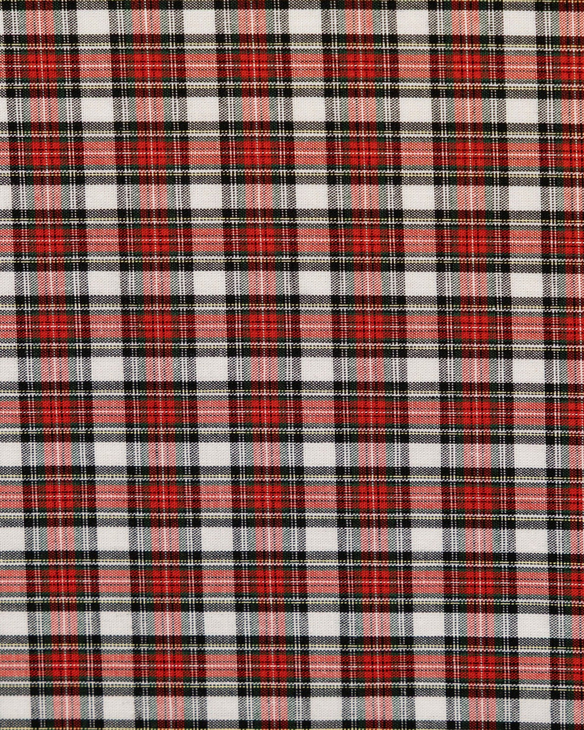 Peppermint Plaid Cotton Pocket Square | Southern Tide Men
