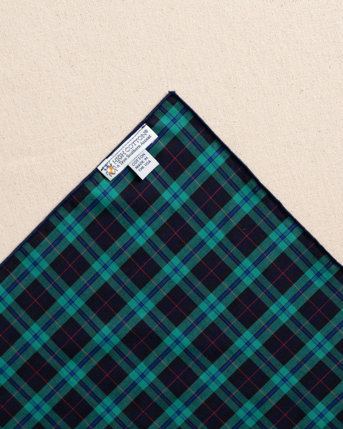 Macleod Tartan Pocket Square | Southern Tide Men