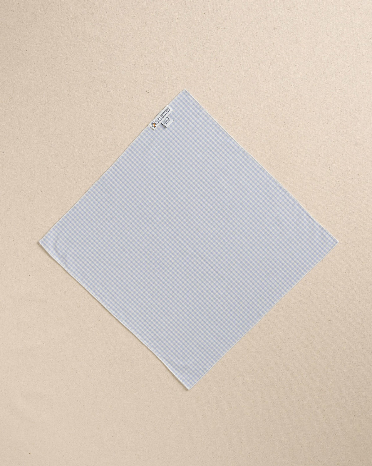 Blue Gingham Pocket Square | Southern Tide Men