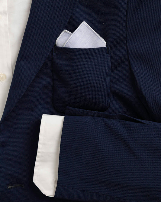 Blue Chambray Pocket Square | Southern Tide Men