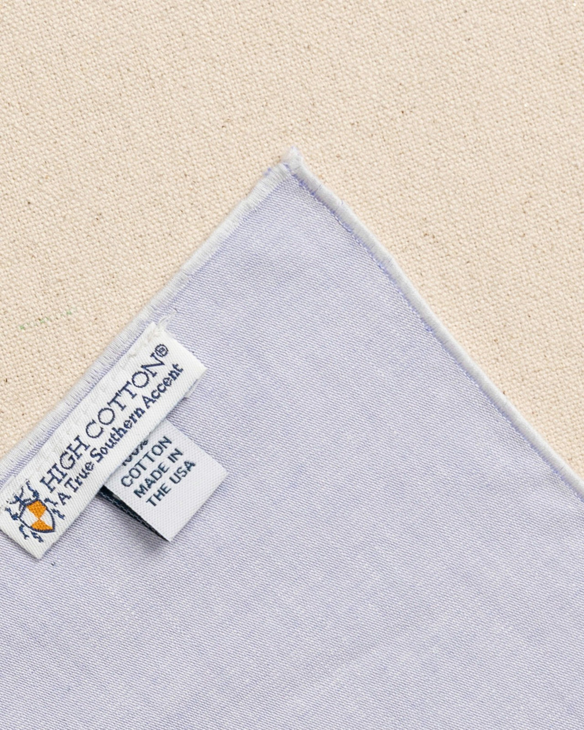 Blue Chambray Pocket Square | Southern Tide Men