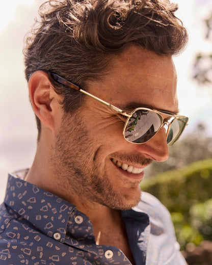 Quarter Deck Aviator Sunglasses | Southern Tide Men|Women|Home