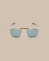 Yellow Gold Frame with American Green Lens