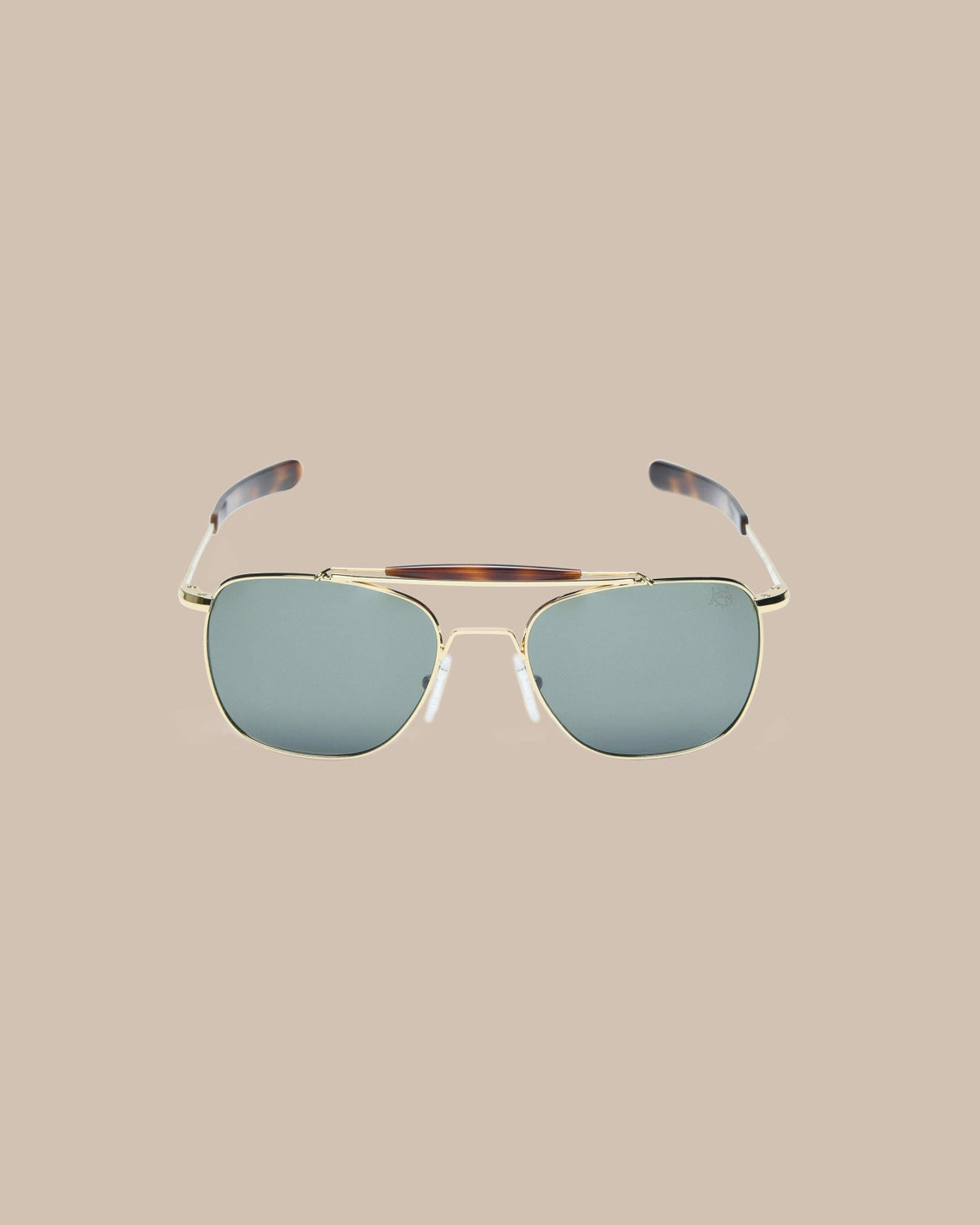 Yellow Gold Frame with American Green Lens,OS