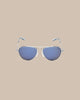 White Gold Frame with Arctic Blue Nylon Lens