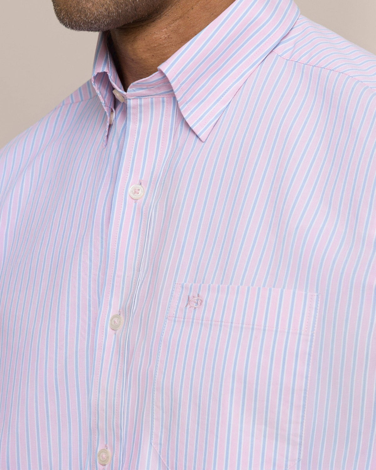 Amelia Island Stripe Charleston Sport Shirt | Southern Tide Men|Sale