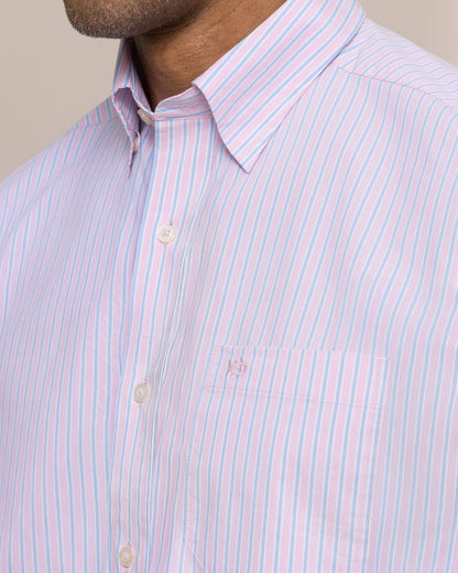 Amelia Island Stripe Charleston Sport Shirt | Southern Tide Men|Sale