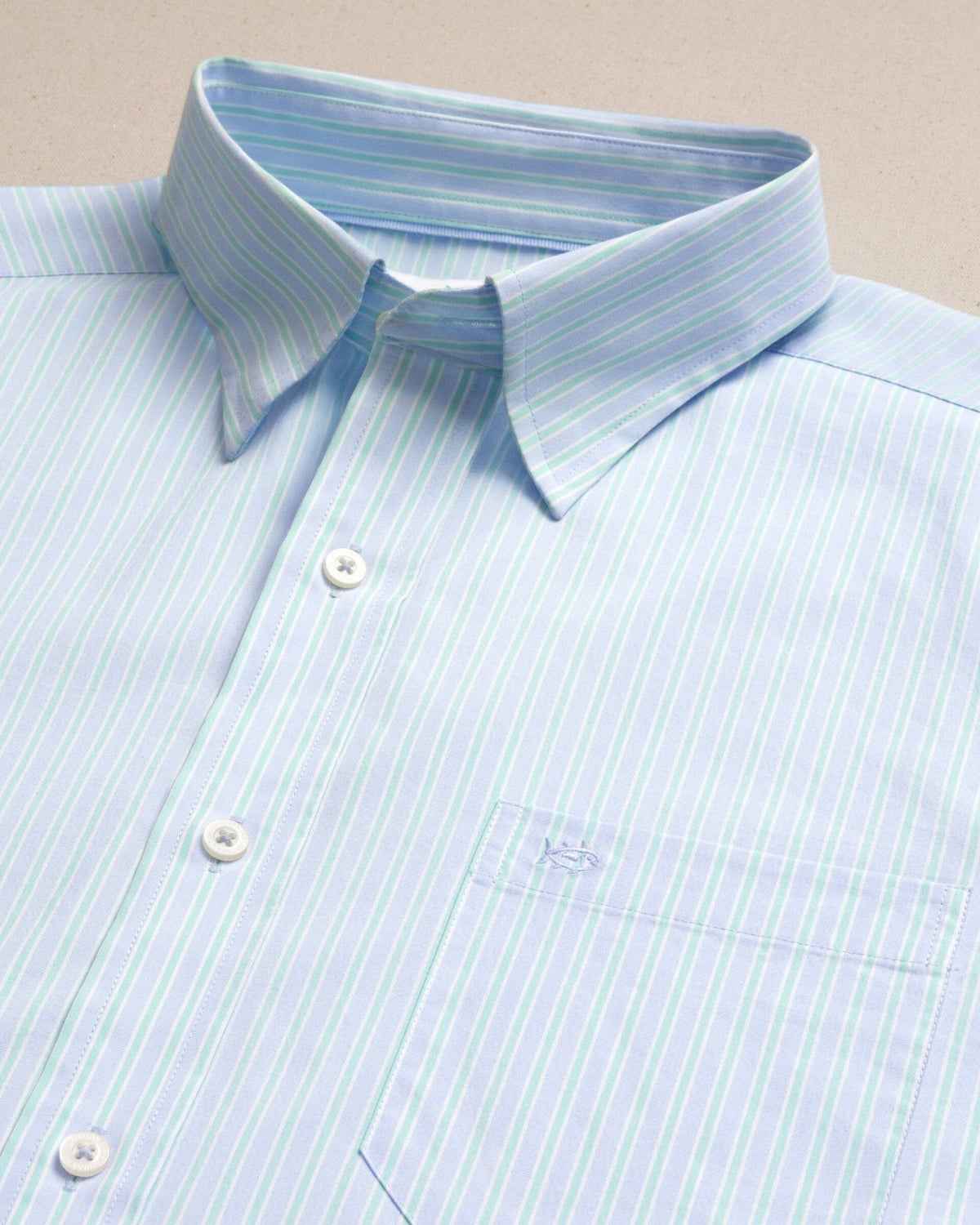 Amelia Island Stripe Charleston Sport Shirt | Southern Tide Men|Sale