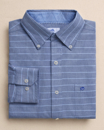 Stringline Charleston Oxford Stripe Sport Shirt | Southern Tide Men|Sale