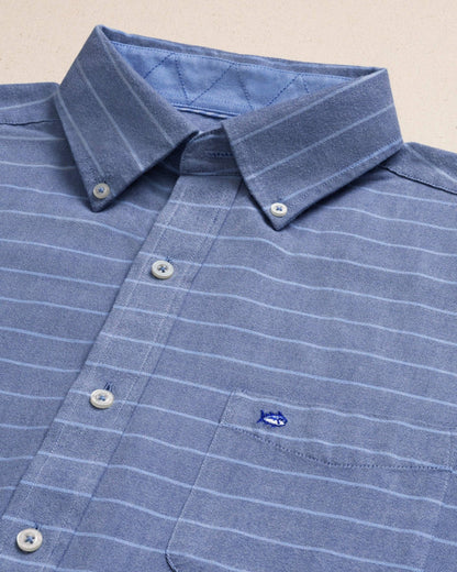 Stringline Charleston Oxford Stripe Sport Shirt | Southern Tide Men|Sale