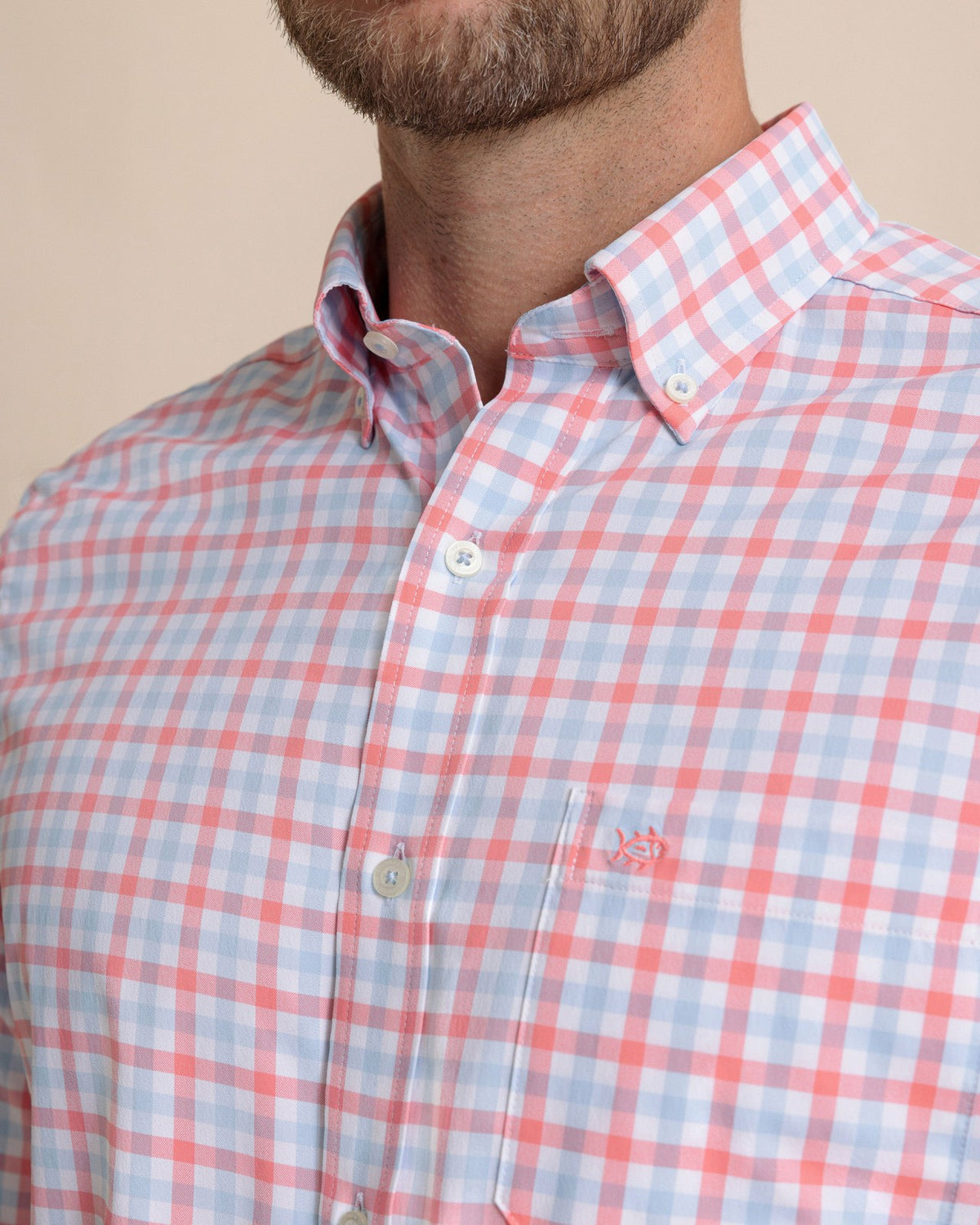 Albemarle Gingham brrr°® Sport Shirt | Southern Tide Men|Sale