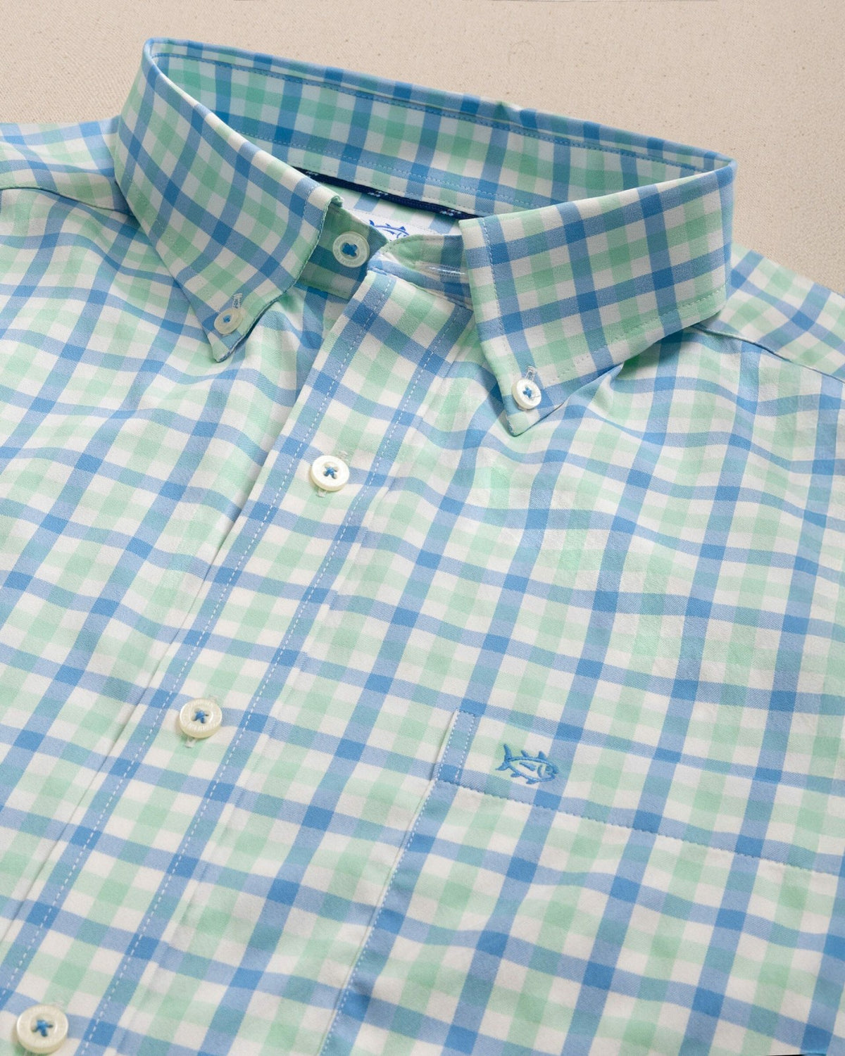 Albemarle Gingham brrr°® Sport Shirt | Southern Tide Men|Sale