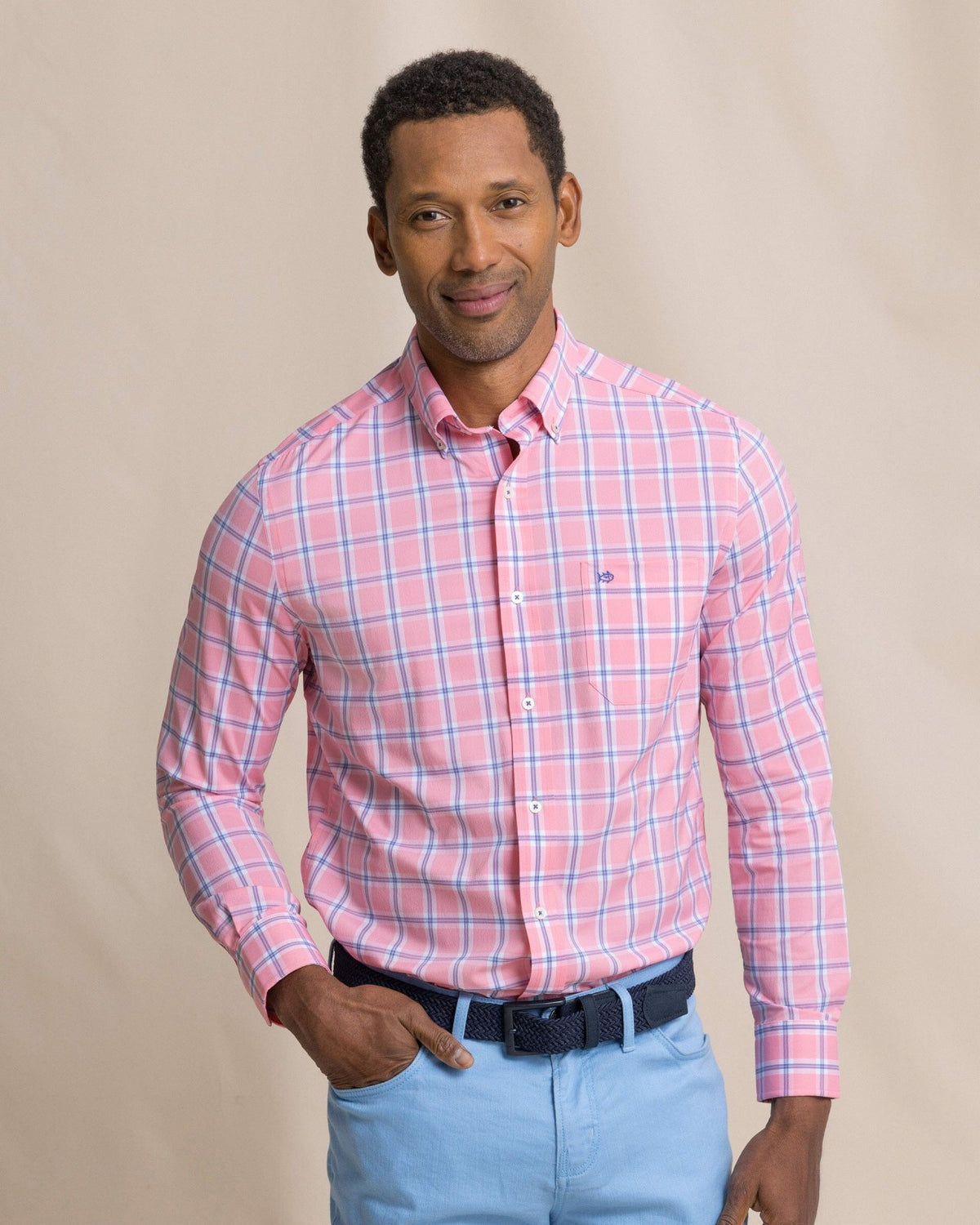 South Beach Coastal Breeze® Sport Shirt | Southern Tide Men|Sale