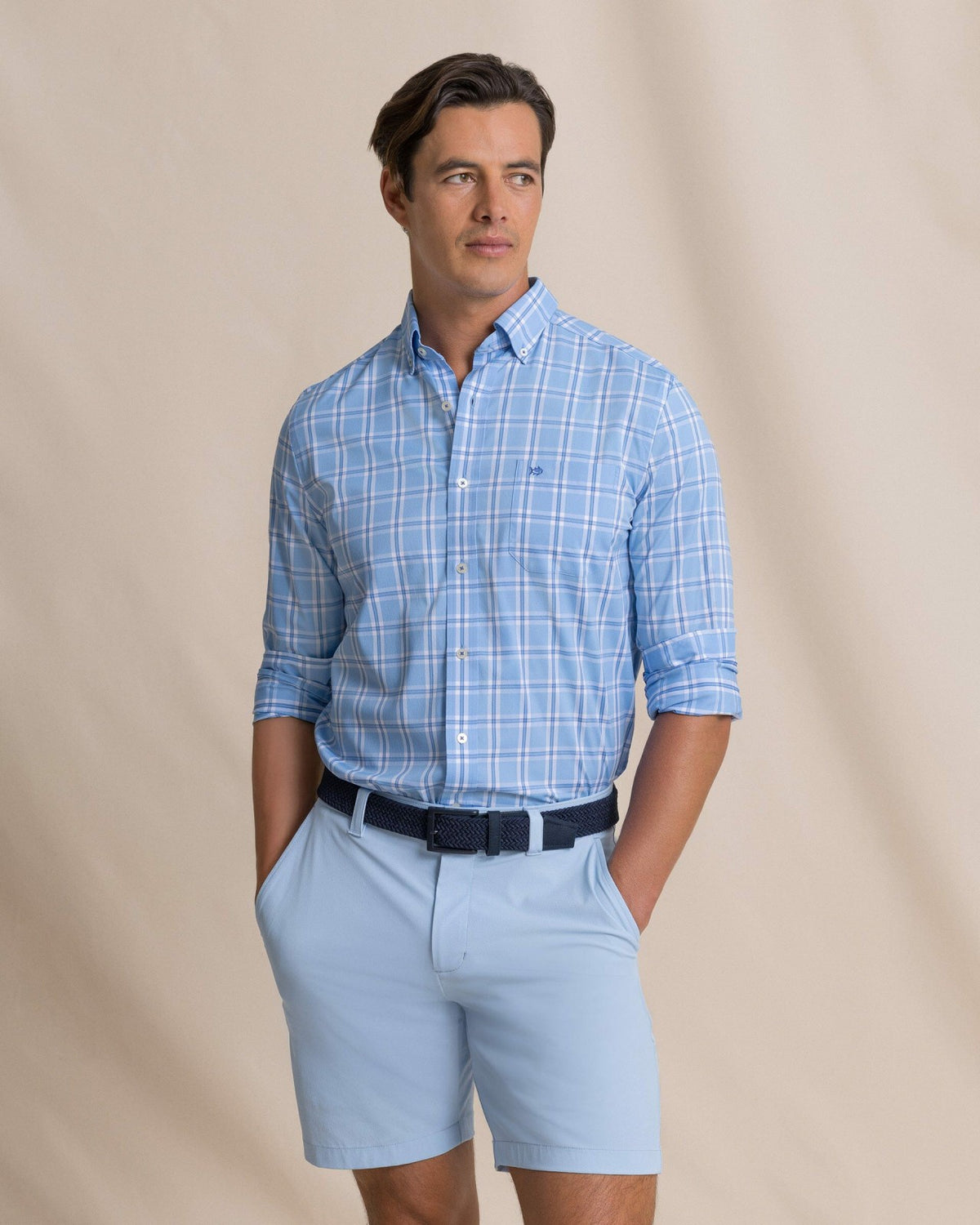 South Beach Coastal Breeze® Sport Shirt | Southern Tide Men|Sale