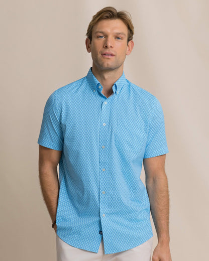 Flower Garden Short Sleeve Sport Shirt | Southern Tide Men|Sale