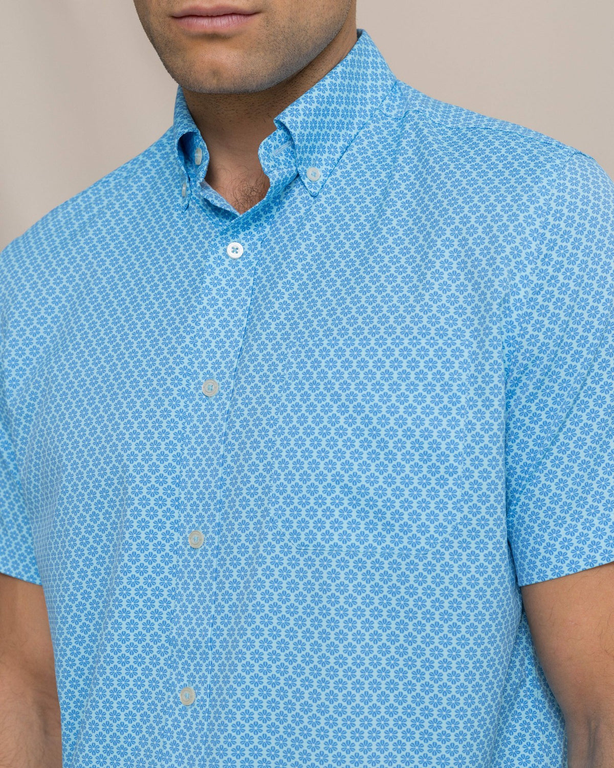Flower Garden Short Sleeve Sport Shirt | Southern Tide Men|Sale
