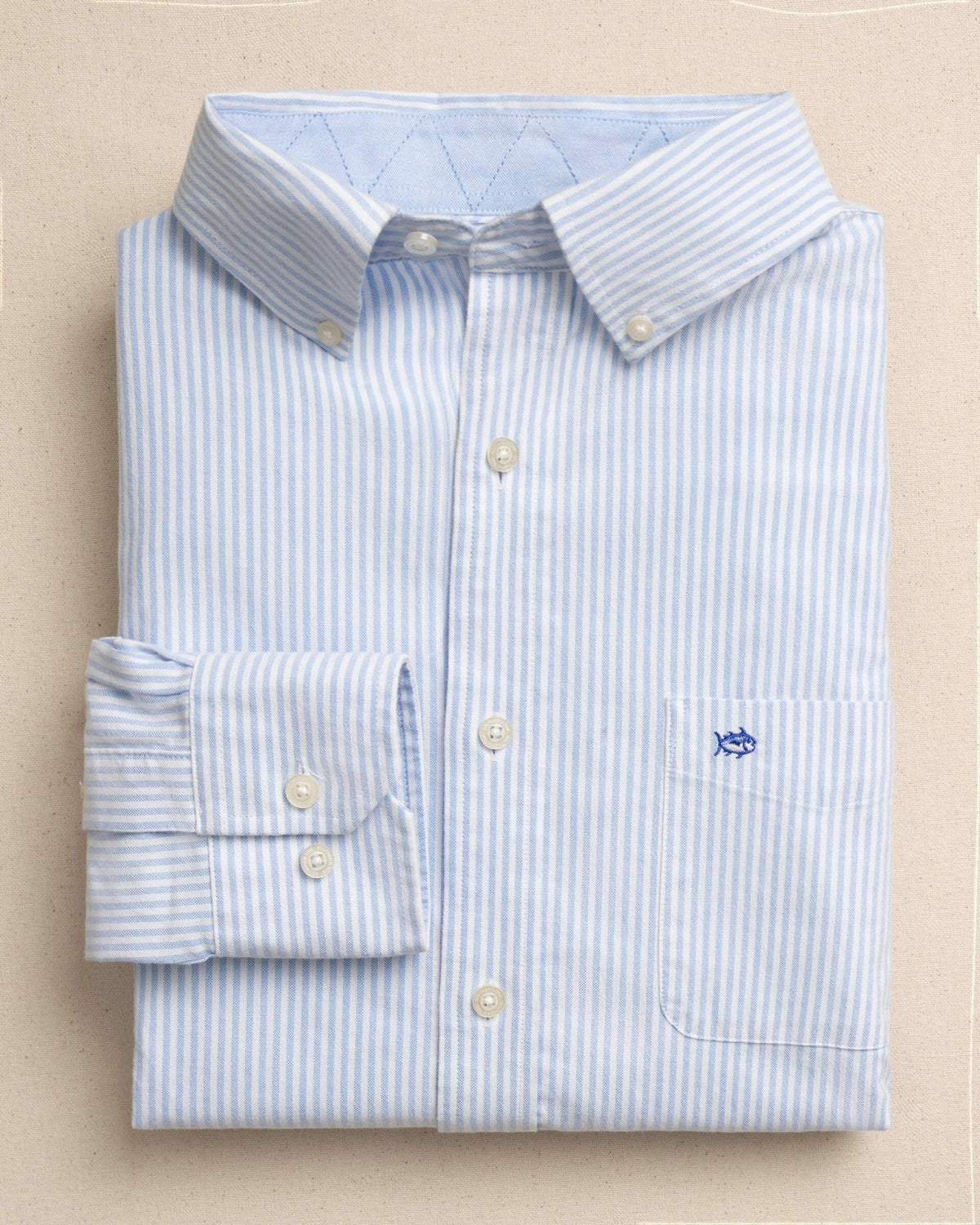 Harborview Charleston Oxford Stripe Sport Shirt | Southern Tide Men|Sale