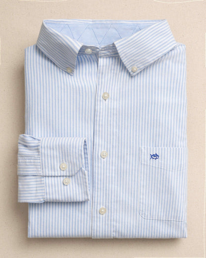 Harborview Charleston Oxford Stripe Sport Shirt | Southern Tide Men|Sale