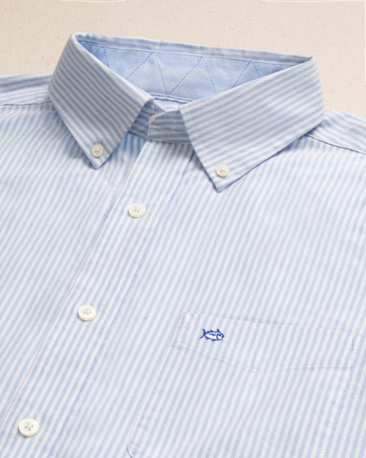 Harborview Charleston Oxford Stripe Sport Shirt | Southern Tide Men|Sale