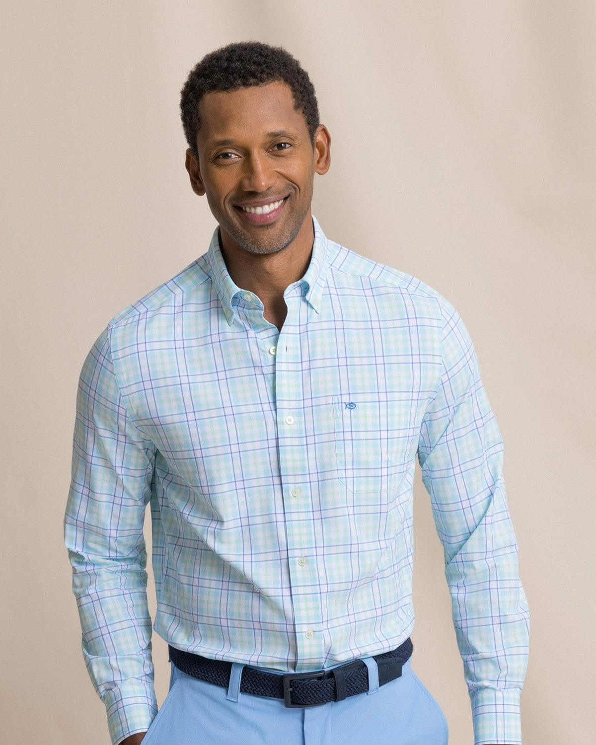 Master Plaid Coastal Breeze® Sport Shirt | Southern Tide Men|Sale
