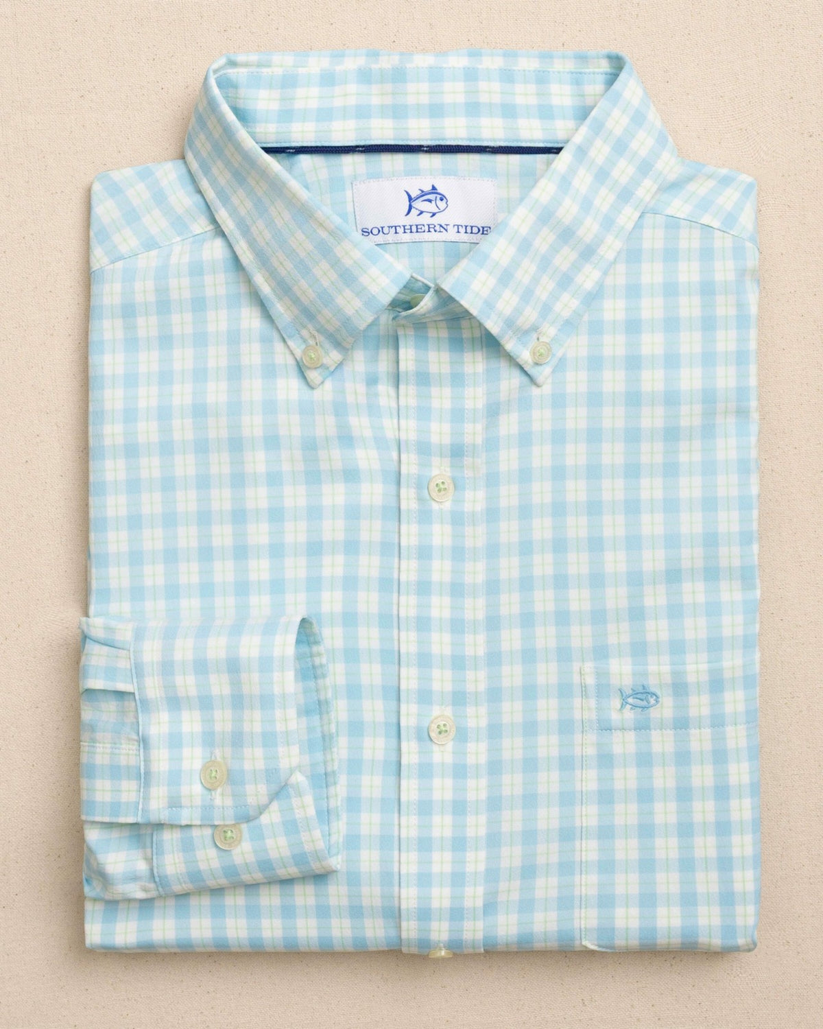 Precheck Plaid Coastal Breeze® Sport Shirt | Southern Tide Men|Sale