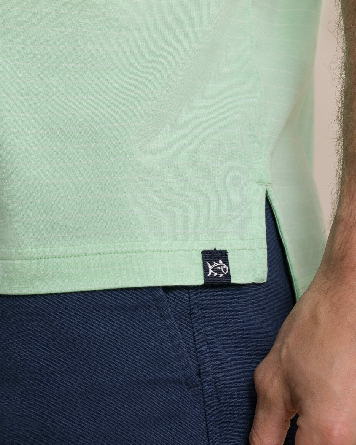 The Seaport Kinston Stripe Polo | Southern Tide Men|Sale