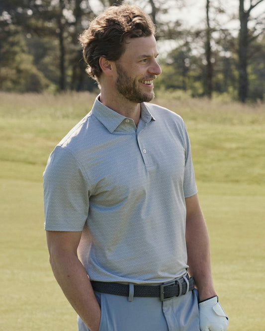 Driver ST Geo Printed Polo | Southern Tide Men|Sale