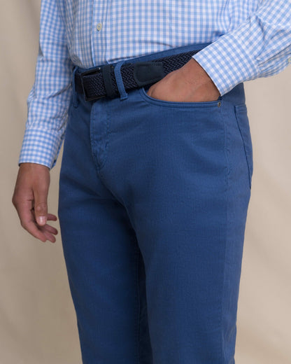 Bluewater Five Pocket Pant - Nautical Blue | Southern Tide Men|Sale