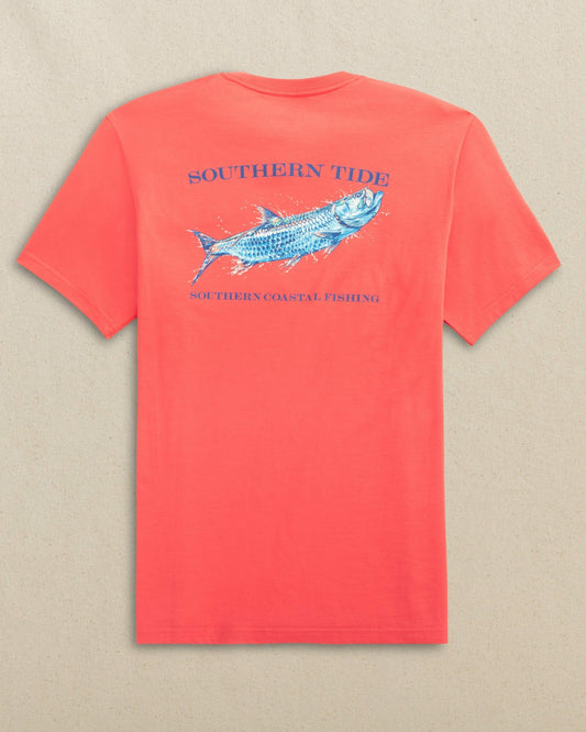 Tarpon Coastal Fishing Short Sleeve T-Shirt | Southern Tide Men|Sale