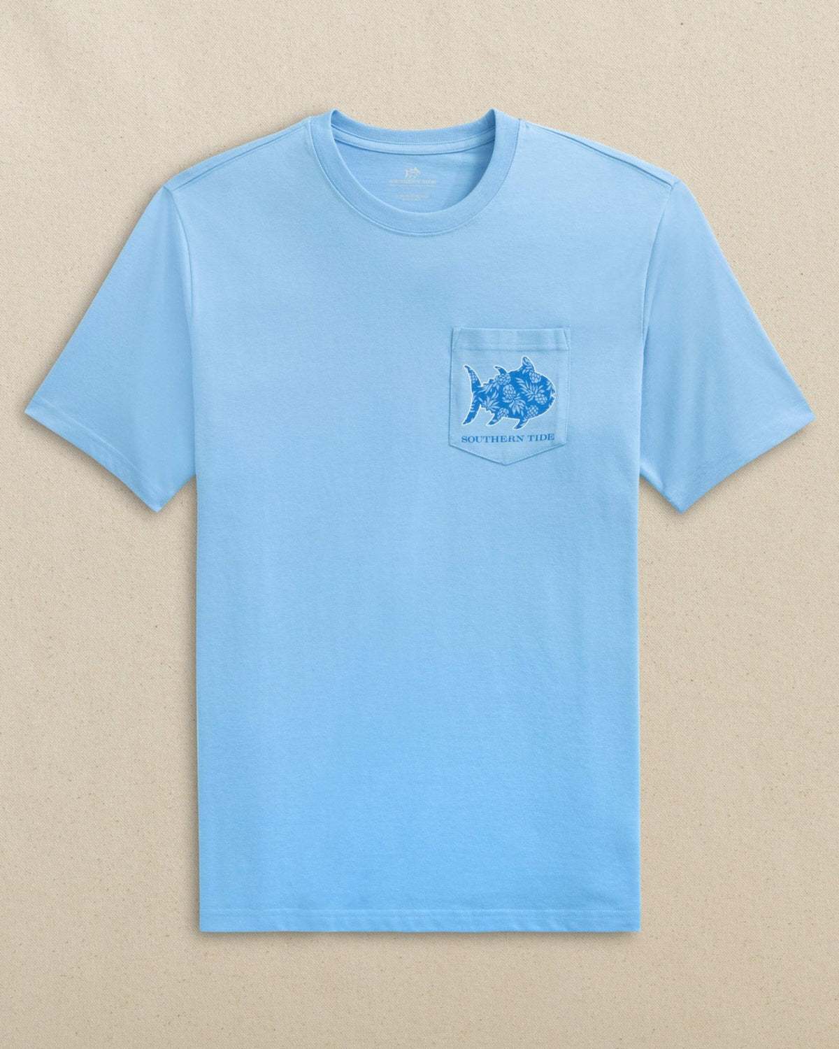 Pineapple Parade Skipjack Short Sleeve T-Shirt | Southern Tide Men|Sale