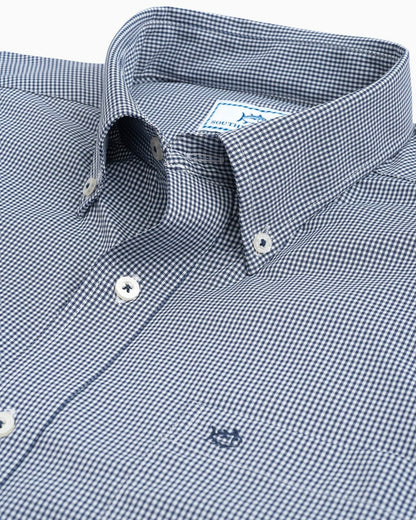 Gingham Intercoastal Performance Sport Shirt | Southern Tide Men|Sale