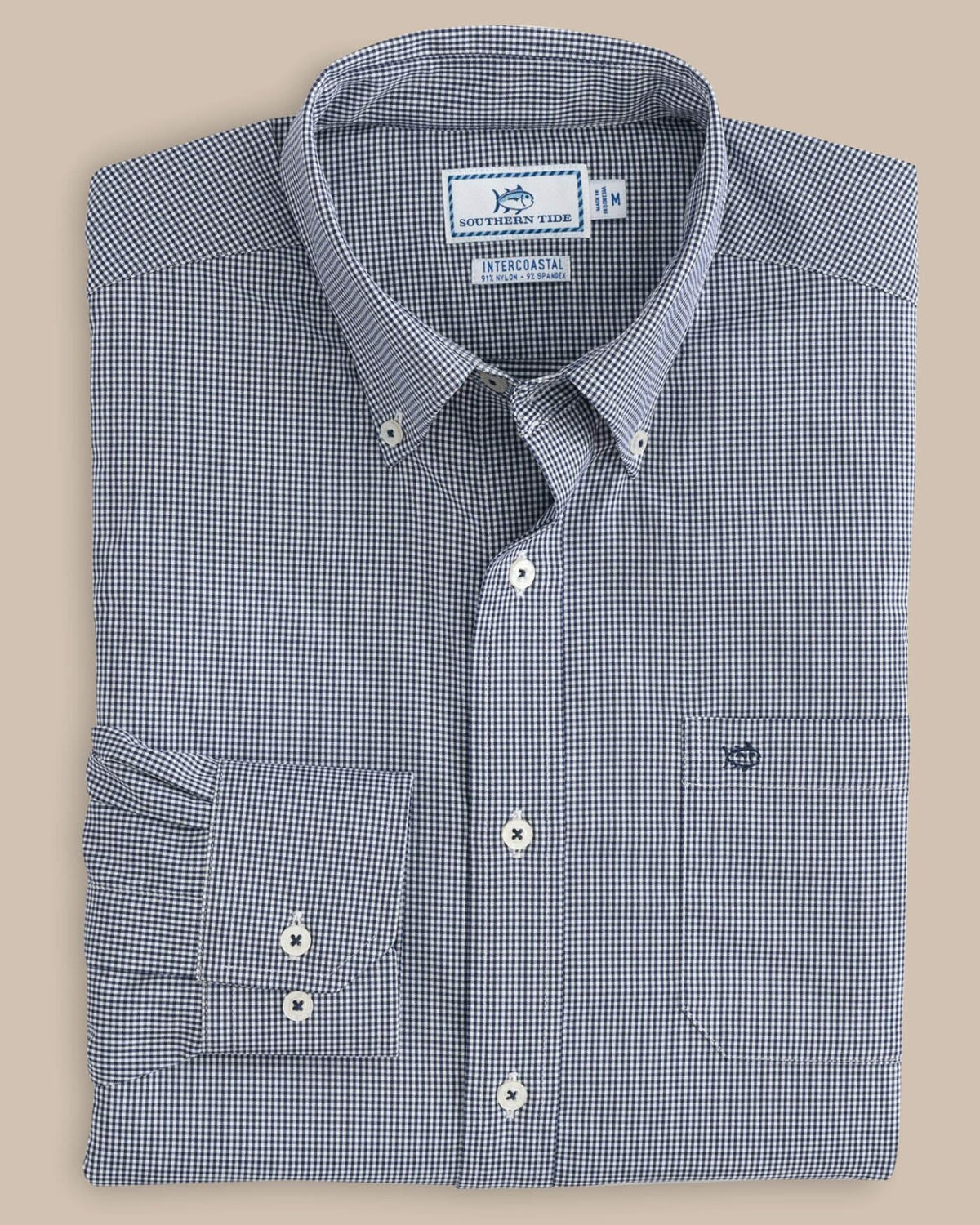 Gingham Intercoastal Performance Sport Shirt | Southern Tide Men|Sale