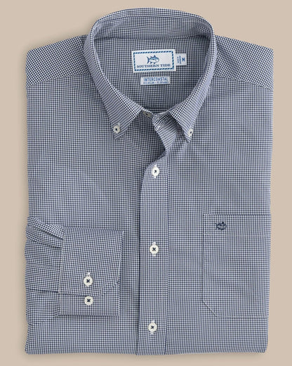 Gingham Intercoastal Performance Sport Shirt | Southern Tide Men|Sale