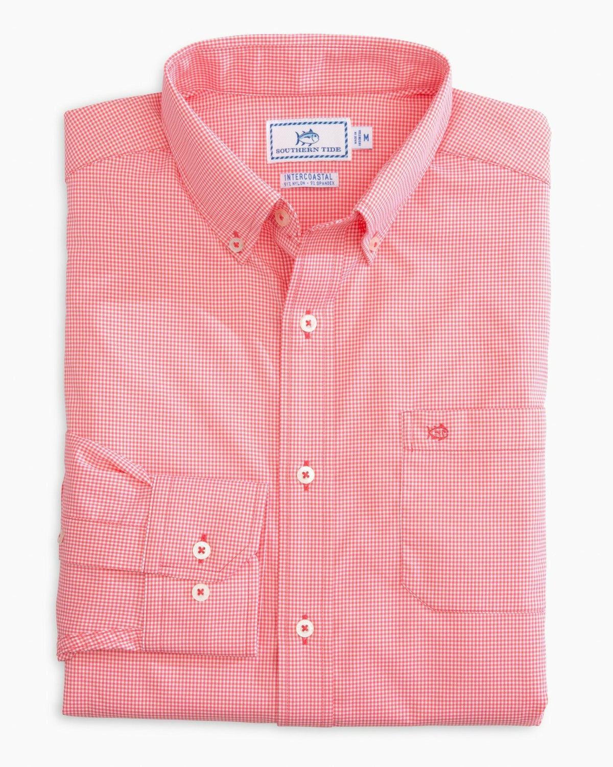 Gingham Intercoastal Performance Sport Shirt | Southern Tide Men|Sale