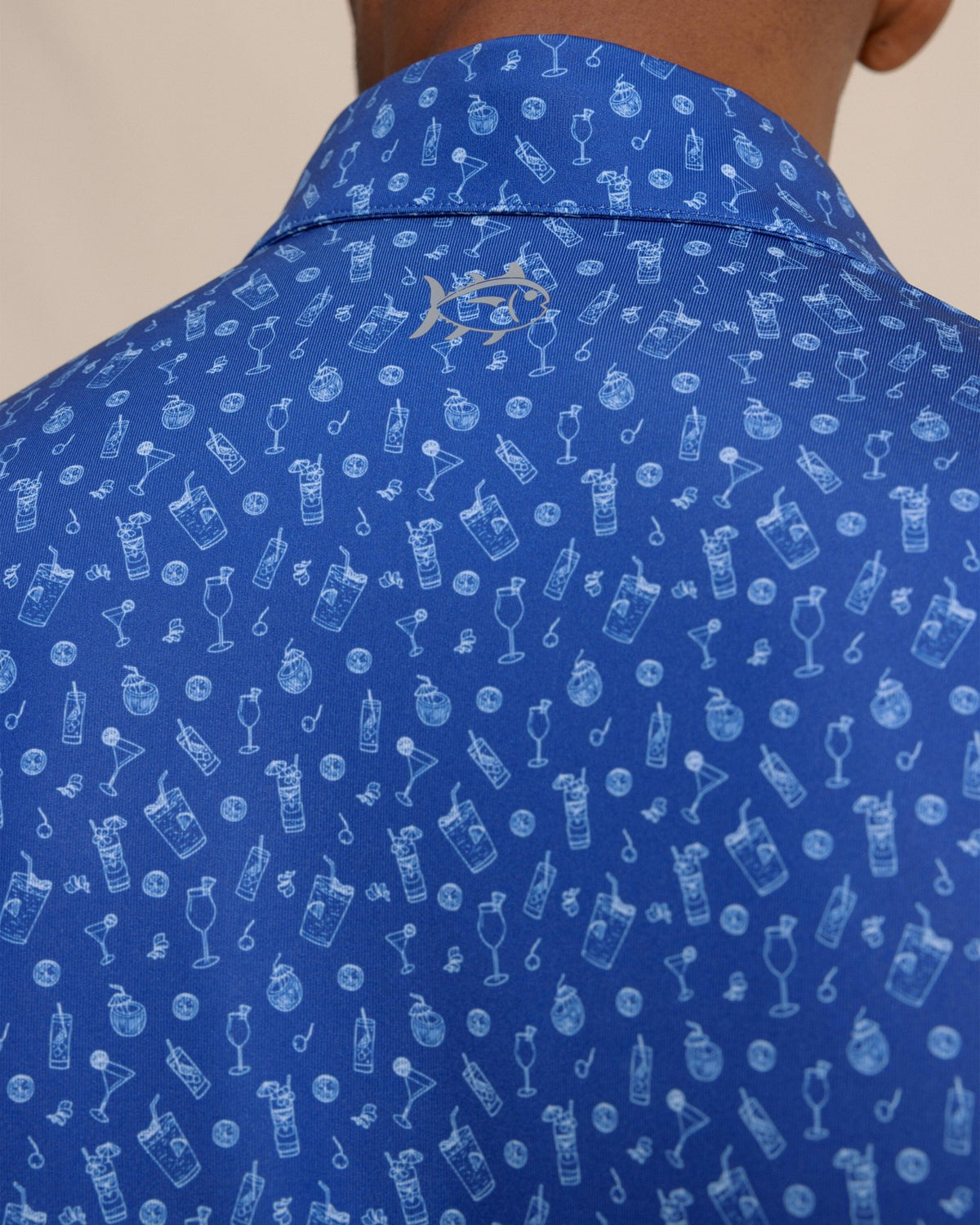 Driver Pour Decisions Printed Polo | Southern Tide Men|Sale