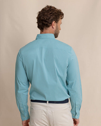 Crofton Plaid Charleston Sport Shirt - Spruce | Southern Tide Men|Sale