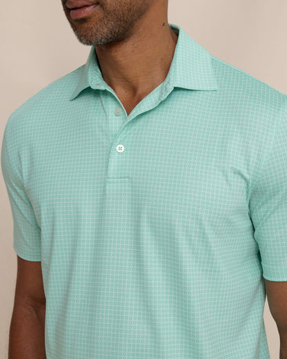 Driver Spring Geo Printed Polo | Southern Tide Men|Sale