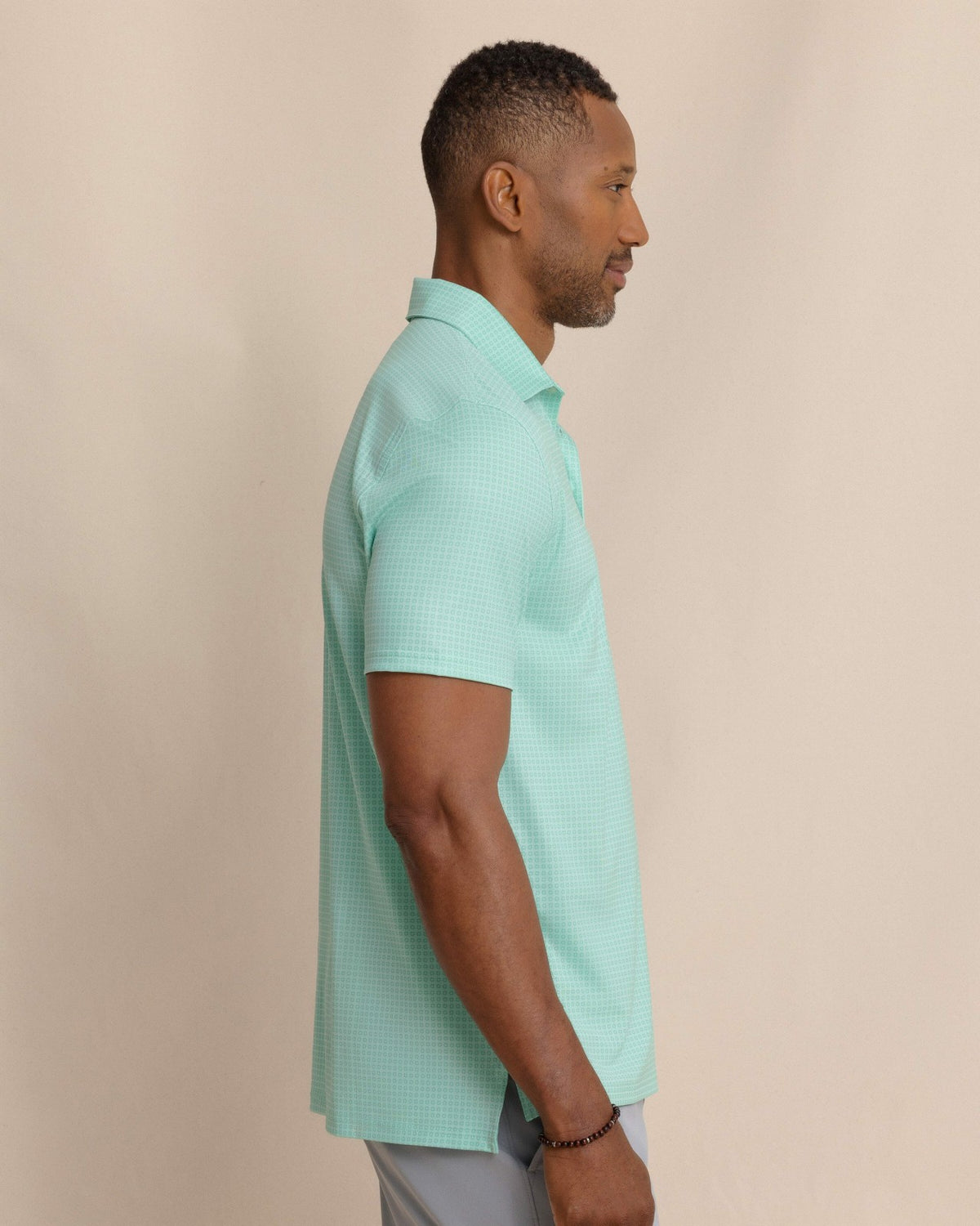 Driver Spring Geo Printed Polo | Southern Tide Men|Sale