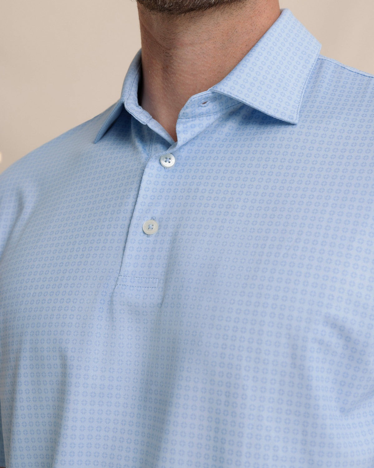 Driver Spring Geo Printed Polo | Southern Tide Men|Sale