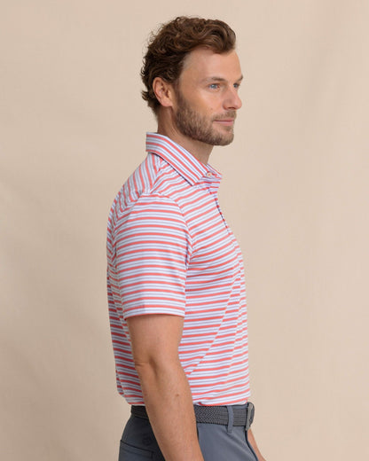 Driver Ocean Hill Stripe Polo | Southern Tide Men|Sale