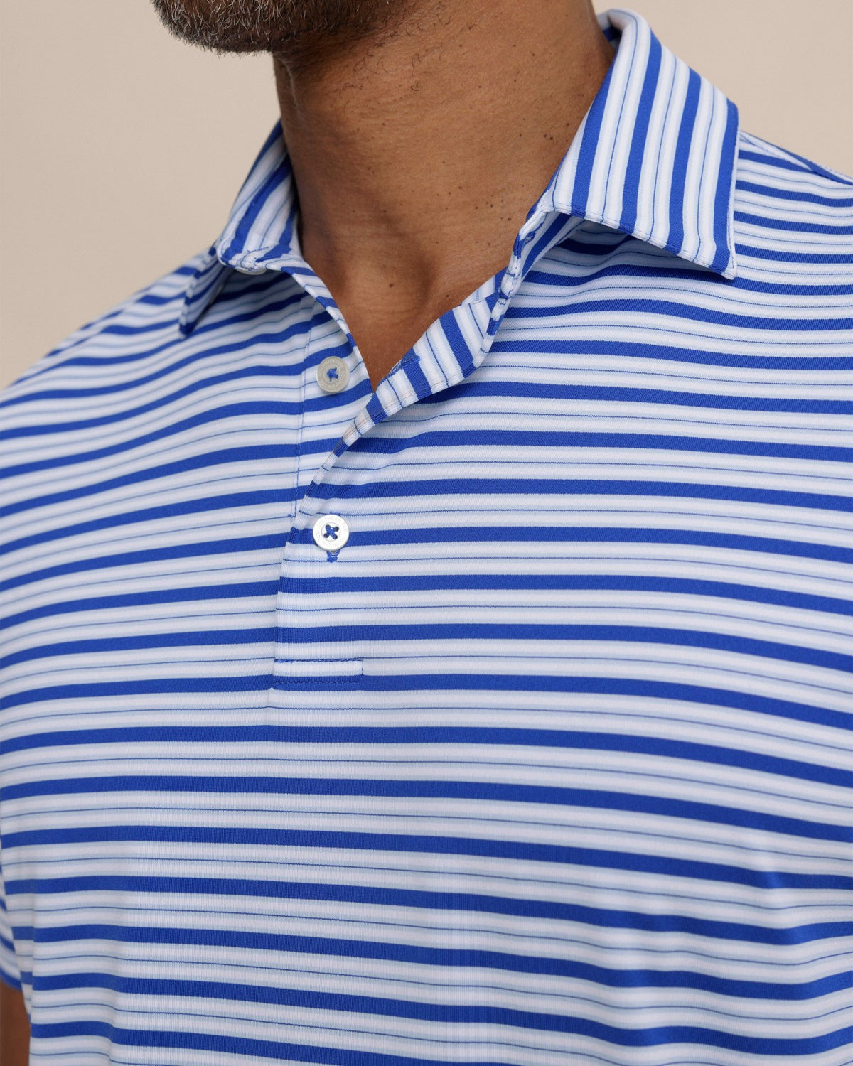 Driver Ocean Hill Stripe Polo | Southern Tide Men|Sale
