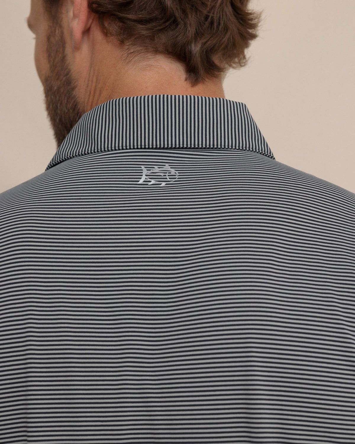 brrr°®-eeze Meadowbrook Stripe Polo - Steel | Southern Tide Men|Sale