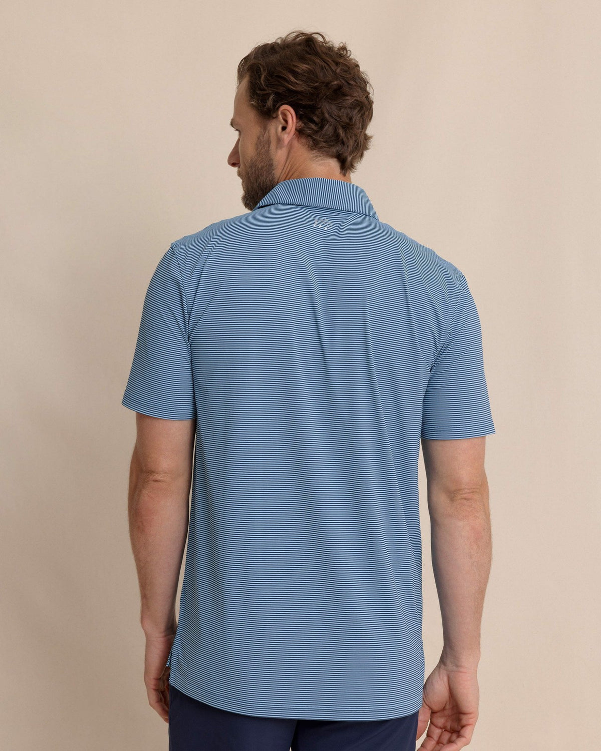 brrr°® Meadowbrook Stripe Polo - Ocean Channel | Southern Tide Men|Sale