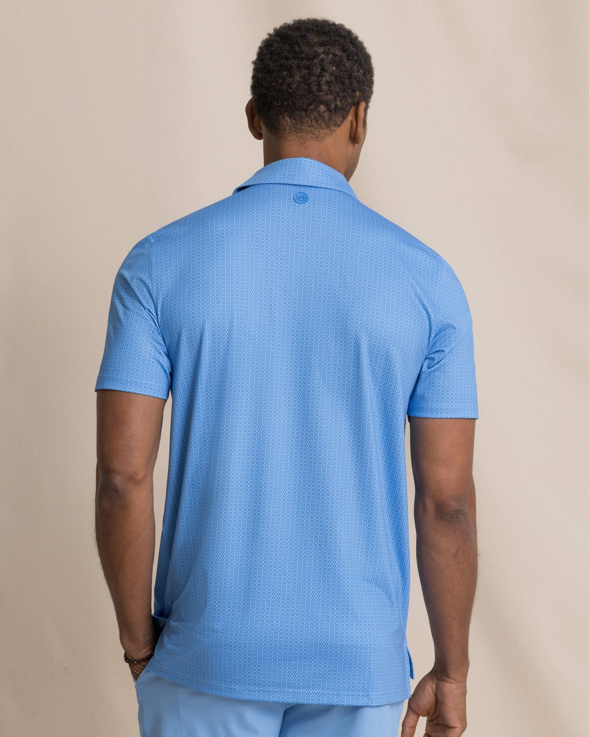 Driver Seaside Geo Printed Polo | Southern Tide Men|Sale