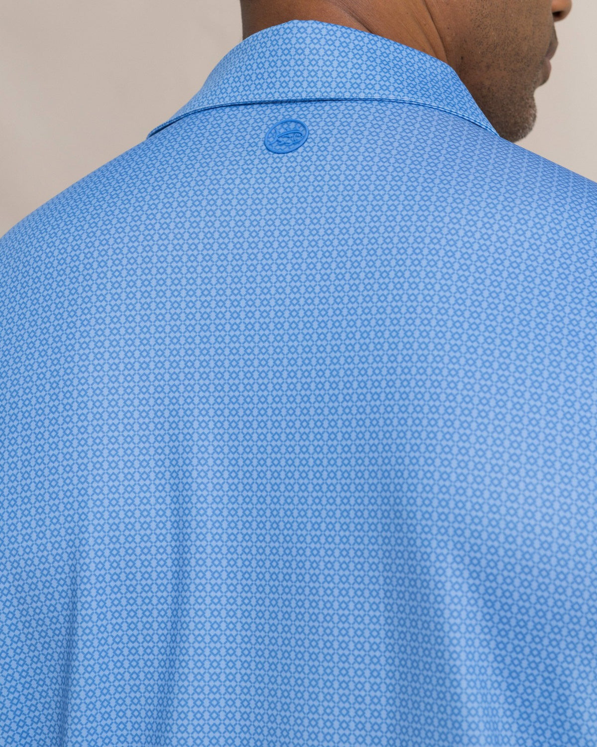 Driver Seaside Geo Printed Polo | Southern Tide Men|Sale